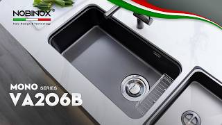 CHẬU RỬA BÁT 1 HỐ NOBINOX MONO VA206B video 1