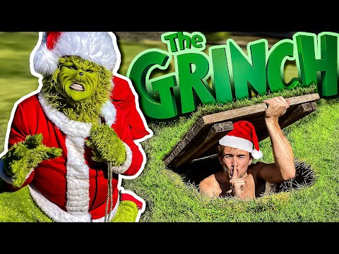 Used Secret Bunker To Hide From The Grinch! (Hide N Seek)