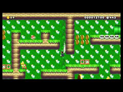 Super Mario Maker 2 Level Showcase: The Secret Flower Field