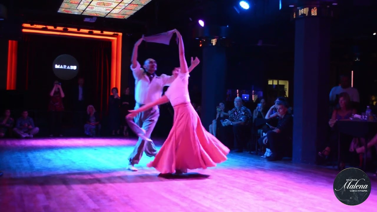 Ramón Salina & Milagros Guchea en Milonga Malena "COMO NINGUNA"!! 1/4