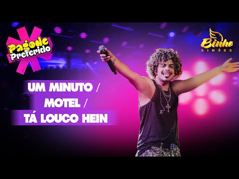 Binho Simões - Um Minuto / Motel / Tá Louco, Hein? [Meu Pagode Preferido]