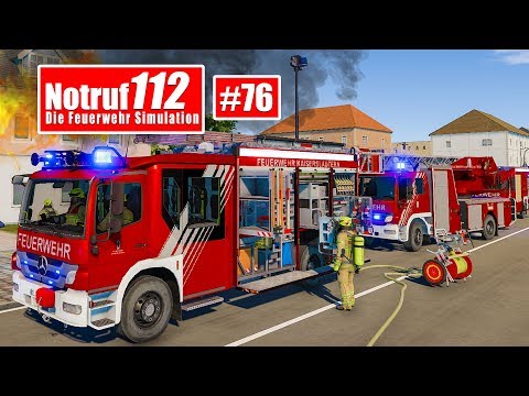 NOTRUF 112 #76: HAUSBRAND -  komplette Wasserversorgung aufbauen! I Feuerwehr-Simulation