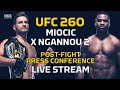 UFC 260: Miocic vs. Ngannou 2 Post-Fight Press Conference LIVE Stream - MMA Fighting