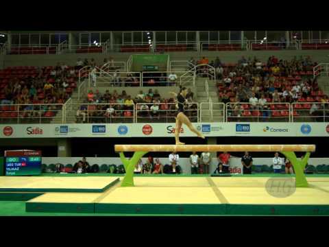 YILMAZ Tutya (TUR) - 2016 Olympic Test Event, Rio (BRA) - Qualifications Balance Beam