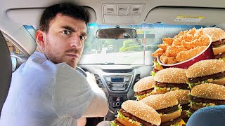 Can I eat 10 Drive-Thru meals ordered by strangers? (WORLD RECORD)