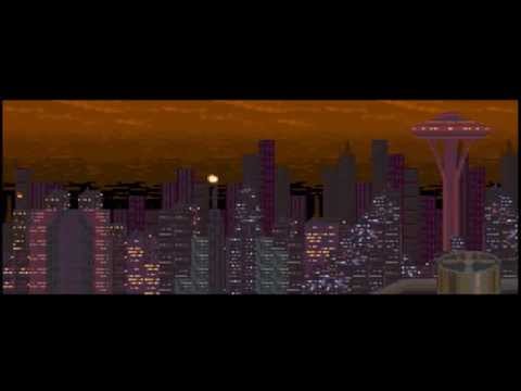 Shadowrun (SNES) - US Intro & Opening Sequence