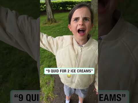 Girl rages over ice cream prices (🎥: IG / @karislambertx⁠ x @marniemylah)