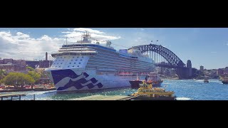 MAJESTIC PRINCESS LEAVING SYDNEY 2023