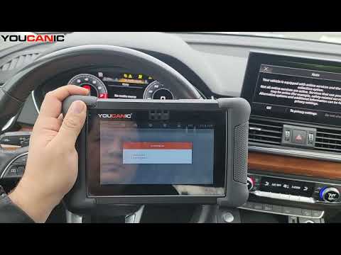 Audi: How to Reset the Oil Change Reminder with YOUCANIC Scanner