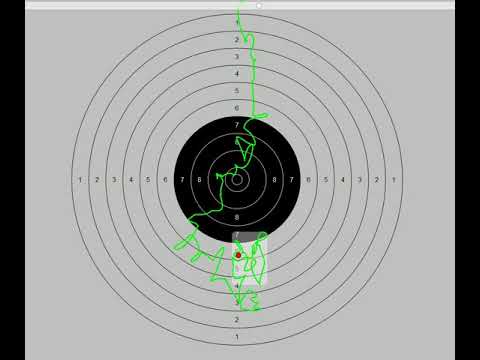 IMPRESSIVE SCATT 10m Air Pistol Training Shot by Florian Fouquet 