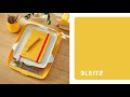 Brievenbak Leitz Cosy met desk organiser geel