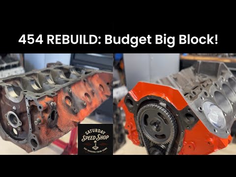 Saturday Speed Shop: Building the Junkyard 454 Big Block - New pistons, Rings and Cam Installed!