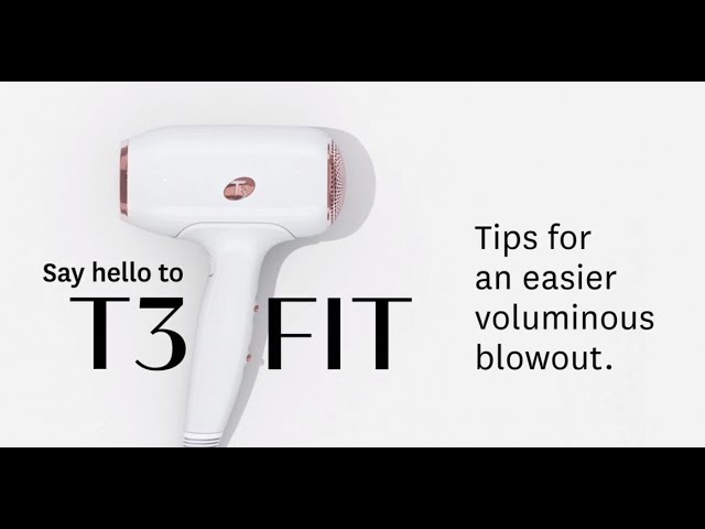 T3 Fit Compact Hair Dryer Blowout Tips