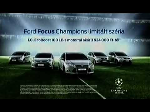 Ford Focus Champions Limitált Széria Reklám 2012