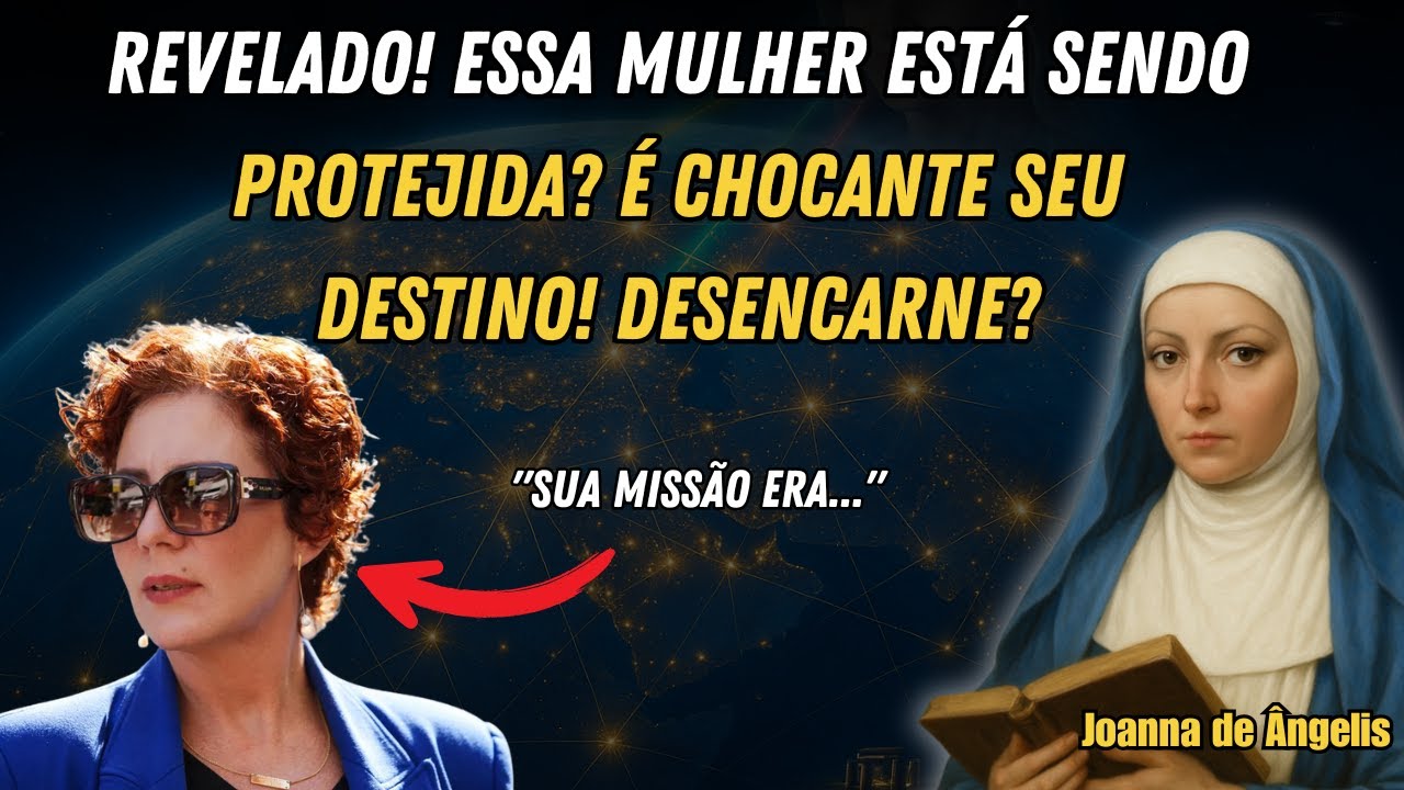 JOANNA DE ANGELIS - DESENCARNE? O DESTINO DESSA MULHER É INCERTO!