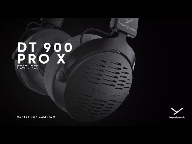 Beyerdynamic DT 900 PRO X Auriculares Profesionales Negros video