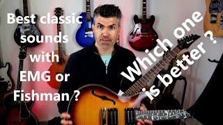Video thumbnail for Fishman Fluence Classic vs. EMG 89 (R), active Humbucker [ comparison / review clean & overdrive ] by Ben`s all about music channel