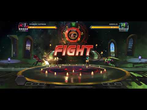 [AQ] Day 5 Map7 New Mini Boss Annihilus Solo | Easy One Shot with Symbiote Supreme | MCOC