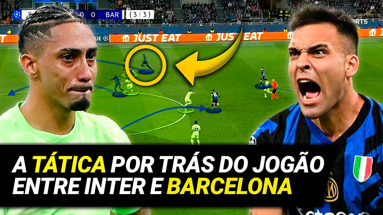 Como a Inter de Milão Eliminou o Barcelona!