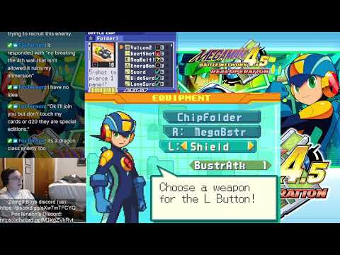 Megaman Battle Network 4.5 Real Operation - 1 - it's time for some viruses busting