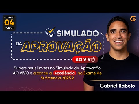 🔴 SIMULADO DA APROVAÇÃO EXAME CFC 2023.2 | PARTE 1 | TREINE AGORA