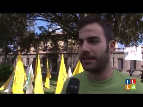 Marcia della Terra - Servizio di Illa TV