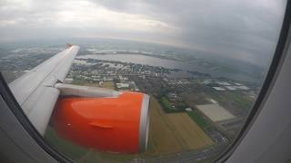EasyJet Switzerland Airbus A320 takeoff from Amsterdam