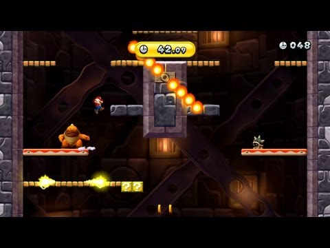 New Super Mario Bros. U -- Screwtop It Up (Gold Medal)