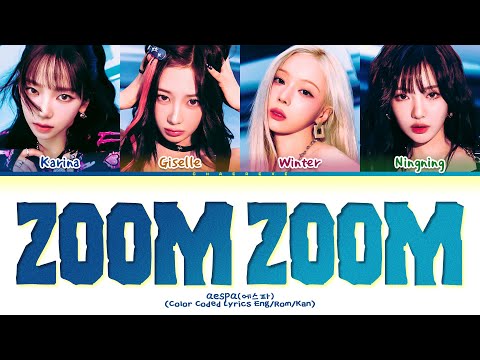 aespa ZOOM ZOOM Lyrics (Color Coded Lyrics)