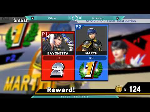 Sink or Swim 93 Pools - Cybrus (Bayonetta) vs k9sbruce (Marth)