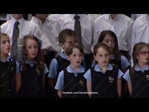 Céline Dion & Choirs in heart -  S'il suffisait d'aimer (16-70-2014)