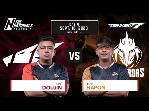 Who kicks the hardest? | HFE.Hapon vs LPE.Doujin | The Nationals Season 2 Tekken 7 Day 4 Pt. 9