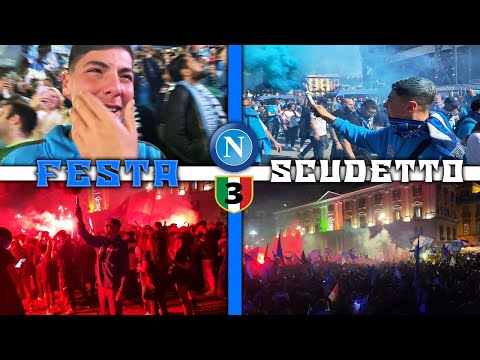 NAPOLI CAMPIONE D'ITALIA | Festeggiamenti a Napoli *emozione unica*