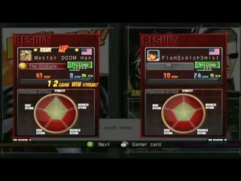 Mvc3: Ranked Battles! Grinding to 7th lord!