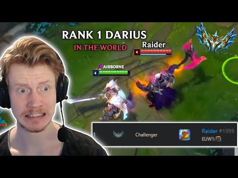 My Garen Made the Rank 1 Darius  Lose his Mind!