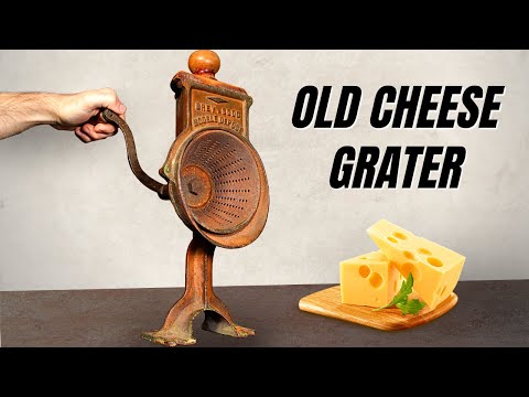 I Restored This Cheese Grater and Making Cheese Puffs for You !