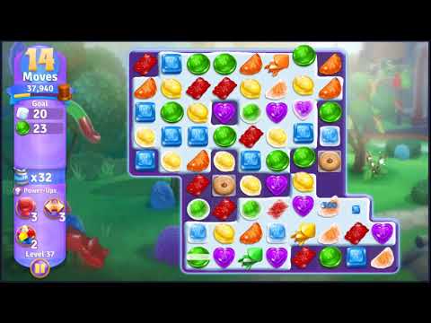 Wonka's World of Candy Level 37 - NO BOOSTERS + FULL STORY 🍫 | SKILLGAMING ✔️