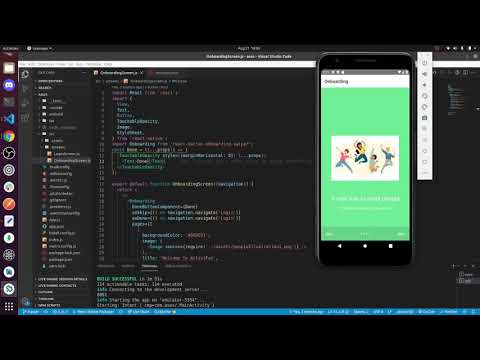 Onboarding Screen React Native