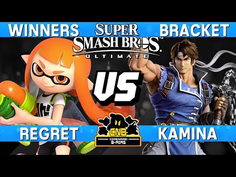 Smash Ultimate Tournament Set - Regret (Inkling) vs Kamina (Richter) - CNB 187