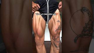 Do these to grow bigger legs at home (no equipments)