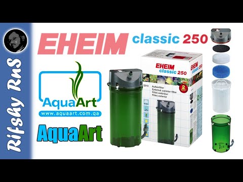 How to Setup & Install Eheim Classic 250 Canister Filter | How To Prime