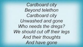 Roy Harper - Cardboard City Lyrics
