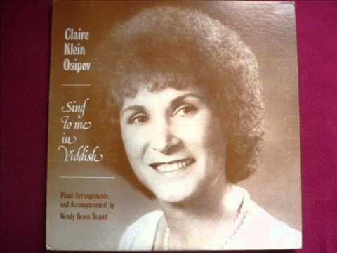 Claire Klein Osipov - Di Mezinke oisgegeben (Yiddish Song) 1978
