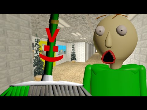 Gotta Sweep Killed Baldi! | Gotta Sweep's Basics In Sweeping And Cleaning The Schoolhouse