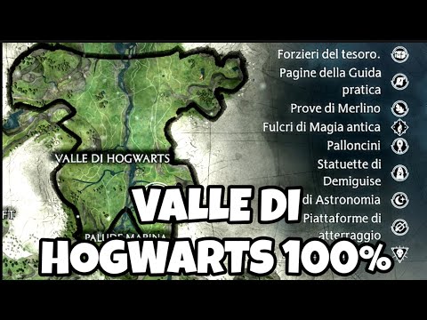 VALLE DI HOGWARTS - I COLLEZIONABILI HOGWARTS LEGACY PROVE NEMICI PAGINE FORZIERI TROFEO