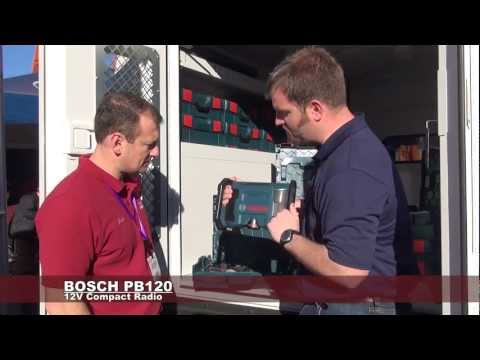 Bosch PB120 Compact Radio Revealed at World of Concrete