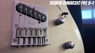 Video thumbnail for Review DiMarzio Pre B-1 DP112 by Piguitars Oficial