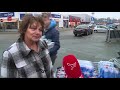 Inwoners van Lelystad hamsterden water in de supermarkten
