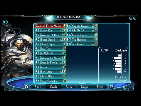 Th-MEME HEALING - Horus Heresy Legions