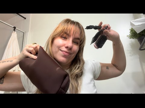ASMR Hair and Makeup No Talking 